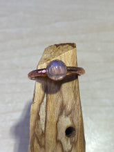 Load image into Gallery viewer, ABRACADABRA round Moonstone Ring sz 5