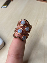 Load image into Gallery viewer, ABRACADABRA Moonstone Waves Ring sz 5.75