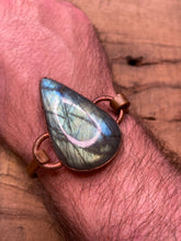 Load image into Gallery viewer, ABRACADABRA Labradorite Bangle